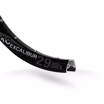 RODI EXCALIBUR XC ratlankis 27.5"x19 juodas 32 skylutės