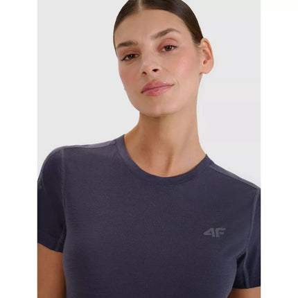 Women's Merino Wool Trekking T-shirt 4F 4FWSS25TFTSF1269-22S