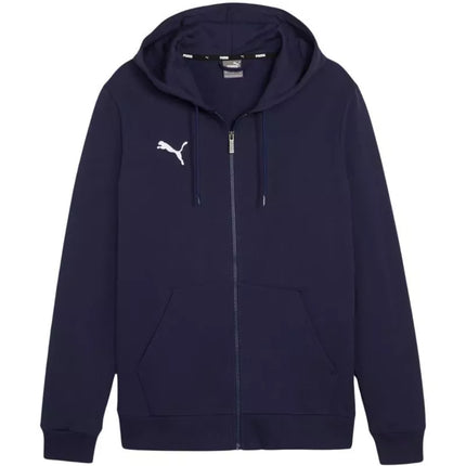 Puma teamGoal Casuals Vaikiškas džemperis su gobtuvu, tamsiai mėlynas 658596 06