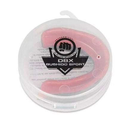 Gel Mouthguard + Box - Black and Red | GelTech