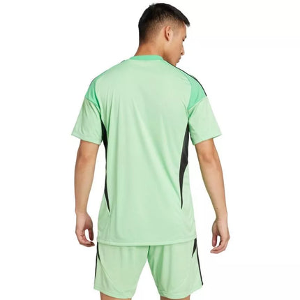 adidas Tiro 25 Competition Jersey Short Sleeve Men's Goalkeeper Jersey Green JI9716