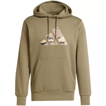 Vyriškas adidas kamufliažinis alyvuogių džemperis JM6379