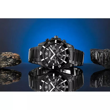 Men's Watch Giewont Chronograph Sapphire Black GW3970-B4