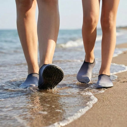 Moteriški neopreniniai vandens batai XQMAX, juodi/pilki, 40 dydis