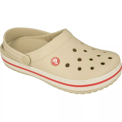 Crocs Crocband W 11016 smėlio spalvos šlepetės