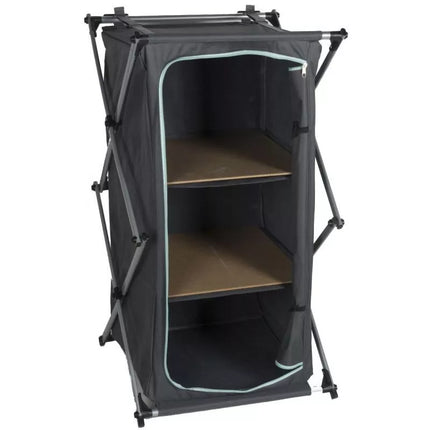 SULANKSTOMA KELIONINĖ SPINTELE SU 3 LENTYNAIS 49x53x95CM CAMP ACTIVE