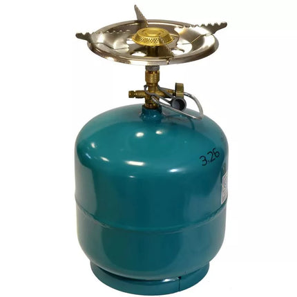 3KG GAS CYLINDER AND LARGE STOVE SET