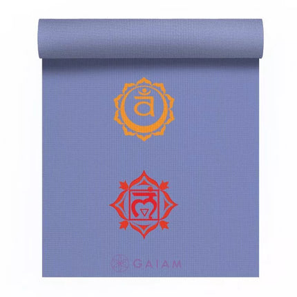 GAIAM Chakra 4 MM 55321 jogos kilimėlis