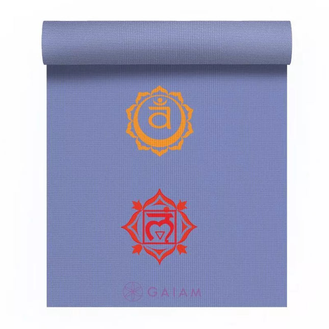 GAIAM Chakra 4 MM 55321 jogos kilimėlis