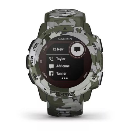 Garmin Instinct Saulės Kamufliažinis Žalias Laikrodis (010-02293-06)