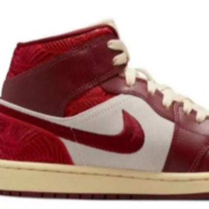 Air Jordan 1 Mid SE Raudoni Batai - DZ2820-601