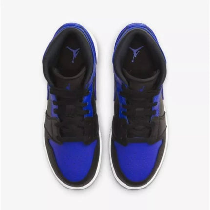 Air Jordan 1 Mid Hyper Royal GS vaikiški batai - 554725-077