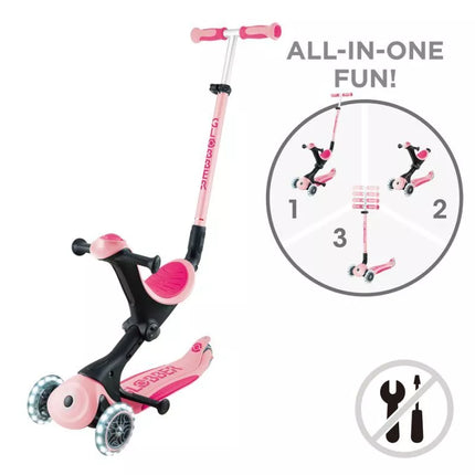 Scooter with seat GO•UP DELUXE LIGHTS (646-710-2)