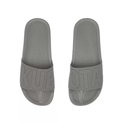 Kubota paprastos vienspalvės baseino šlepetės pilkos K25SS-101-005-22-1