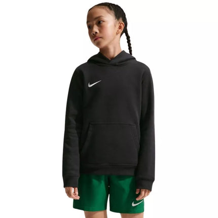 Nike Park 26 Fleece vaikiškas bliuzonas su kapišonu Juodas IB1226 010