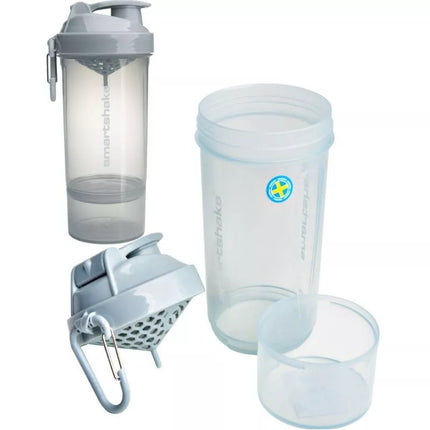 SPORTAS SmartShake Original2Go One 600ml Pilkas Butelis