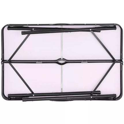 SULANKSTOMAS KEMPINGO STALAS 90x60x70cm IR 2 SUOLIUKAI 87x23x39cm, MEDINIS