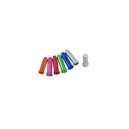 Silver cable end 200 pieces