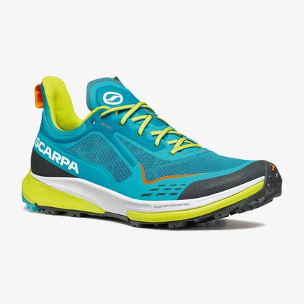 Scarpa Golden Gate Kima Rt takų batai - ežero mėlyna/laimo