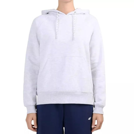 Women's sweatshirt 4F F2536 cool light gray melange 4FWMM00TSWSF2536 27M
