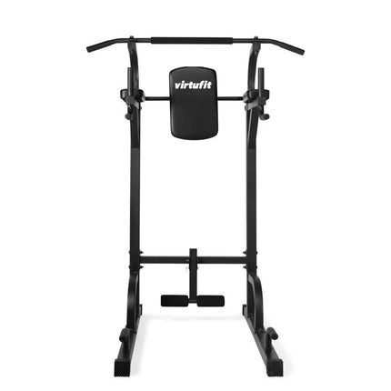 VIRTUFIT ADJUSTABLE STRENGTH TOWER - PULL-UP AND DIP STATION