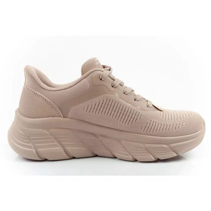 Skechers women's sports shoes Bobs B Flex SLIP-INS beige comfortable