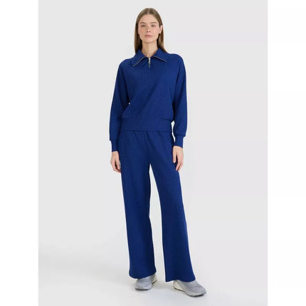 Moteriškos oversize plačių klešnių kelnės 4F 4FRSS25TTROF1397-31S