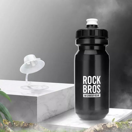Rockbros 600 ml Bike Bottle - Black