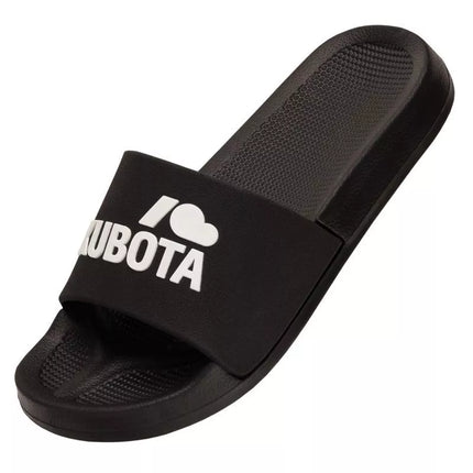 Kubota paprastos baseino šlepetės juodos K0000-101-003-23-1