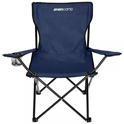 FOLDING CAMPING CHAIR 50X50X80CM NAVY BLUE
