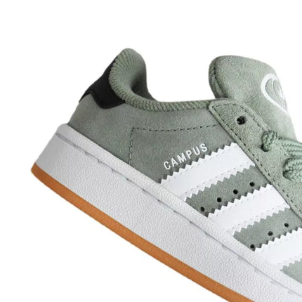 Adidas Campus 00s Silver Green/Cloud White Children's Sports Shoes - JP5509
