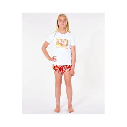 RIP CURL Marškinėliai "Surf Revival" - Mergaitei - balti