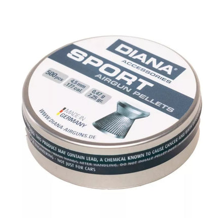 4,5 mm Diana Sport shot 500 vnt.