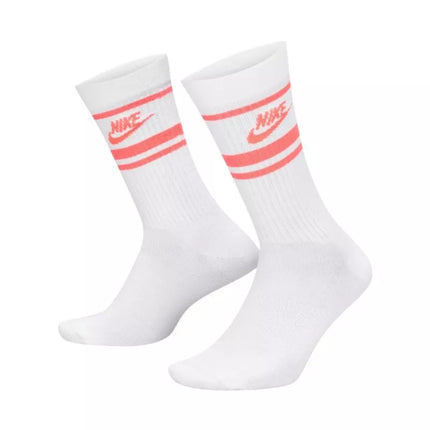 Nike NK Nsw Everyday Essential CR Kojinės 3 poros Baltos DX5089 100
