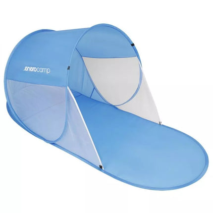 SELF-PUTTING BEACH SCREEN TENT 190X80X90/70CM BLUE ENERO CAMP