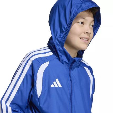 adidas Tiro 26 League Windbreaker Blue Kids Jacket JY9723