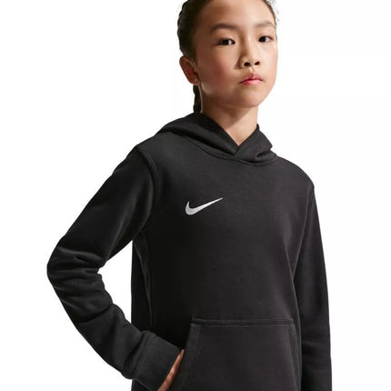 Nike Park 26 Fleece vaikiškas bliuzonas su kapišonu Juodas IB1226 010