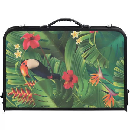 Sulankstomas Kempingo Stalas 60x45x25/56cm Gėlėtas
