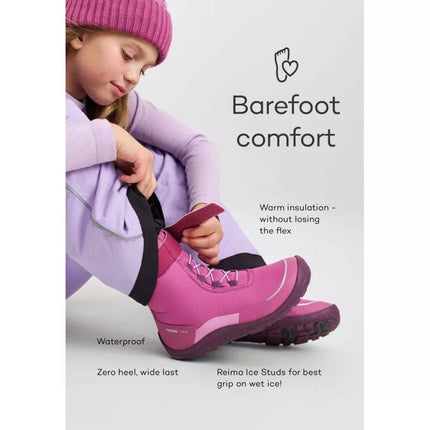 Reima ReimaTec barefoot winter boots for children Talvella Junior (5400151A-9990)
