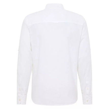 Mustang Clemens Lininė medvilninė marškininė M 1014356-2045