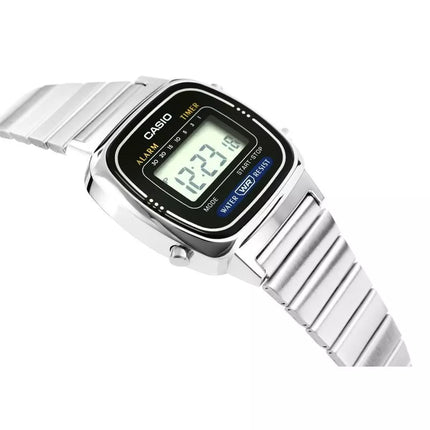 Moteriškas laikrodis CASIO LA670WD-1DF + DĖŽUTĖ