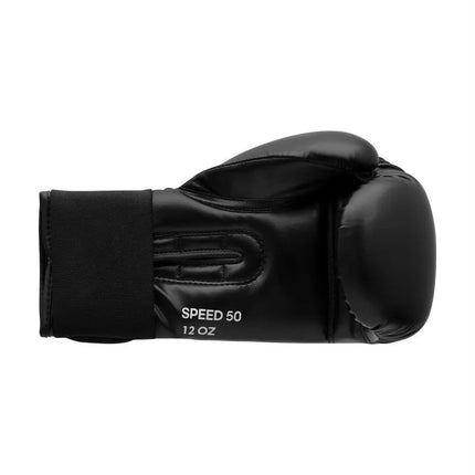 Bokso pirštinės adidas Speed 50 ADISBG50 – juodos/auksinės spalvos