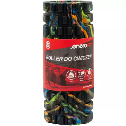 CAMOUFLAGE EXERCISE ROLLER 14x33CM ENERO FIT