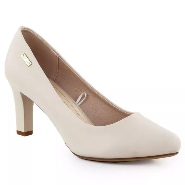 Women's nude high heel pumps Sergio Leone 1459