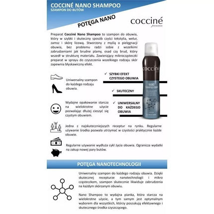 Coccine DA0277 Odos ir Tekstilės Valymo Putos