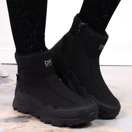 DK Jr DK58A Waterproof Insulated Snow Boots, Black