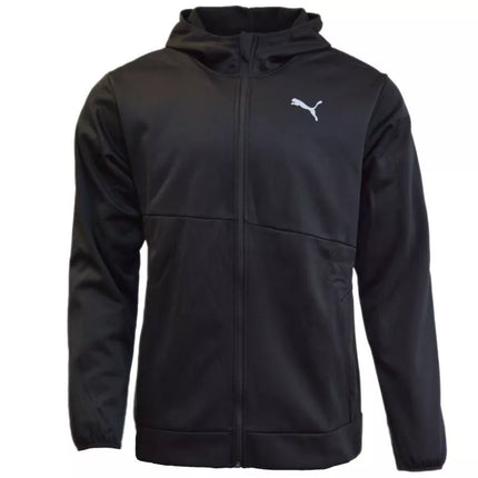 PUMA Vyriškas treniruočių džemperis su gobtuvu ir pilnu užtrauktuku "Train All Day" - 522339-01
