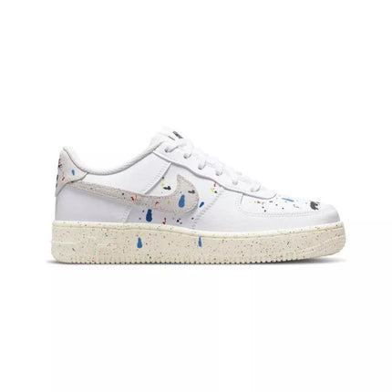 Moteriški Nike Air Force 1 LOW LV8 3 GS balti sportbačiai - DJ2598-100