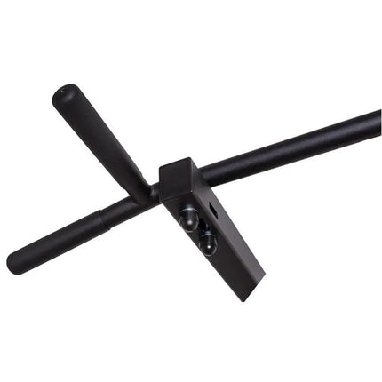 WOODEN AND METAL GYMNASTIC WALL BAR WITH WOODEN BAR AND ACCESSORIES BENCHK 221B A076