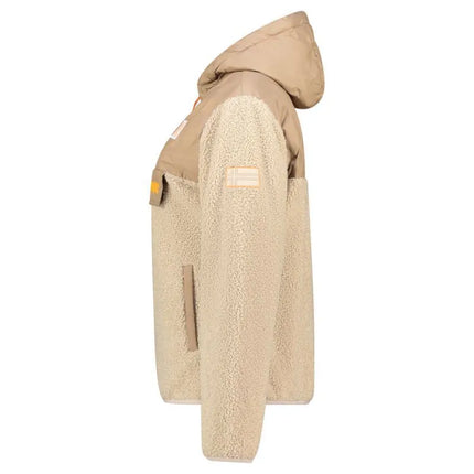 Geographical Norway Techic Fz Beige Db Lady 056 Women's Fleece (WZ6660F/GN-Beige)